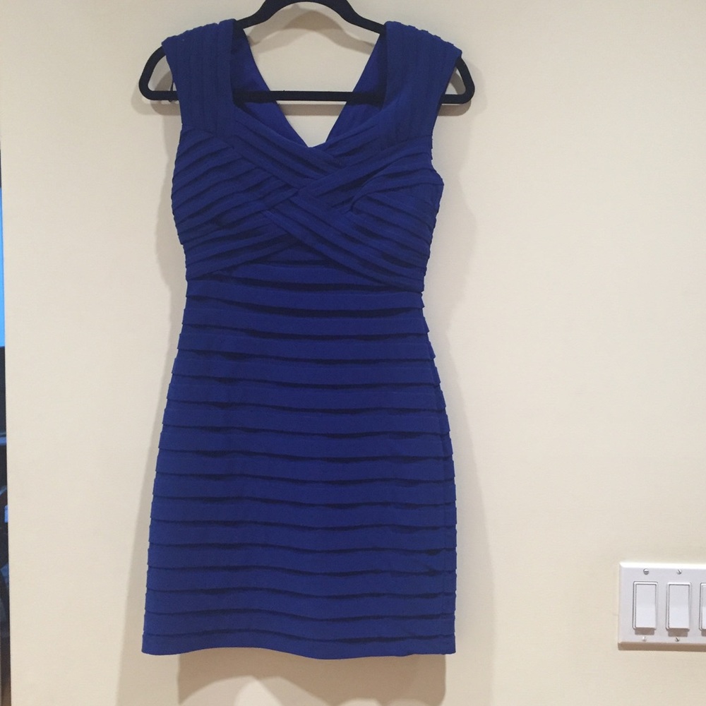 Royal Blue Dress - Picture 3 of 3